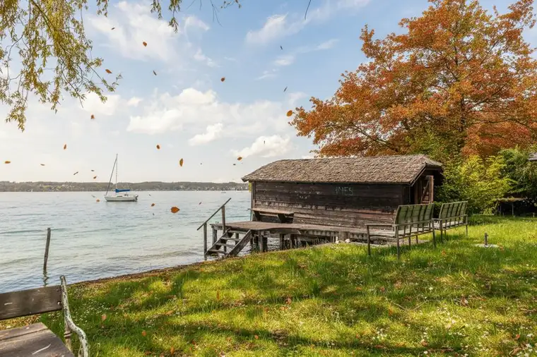 Einmalige Gelegenheit!Seeliegenschaft mit Bootshaus am wunderschönen Attersee