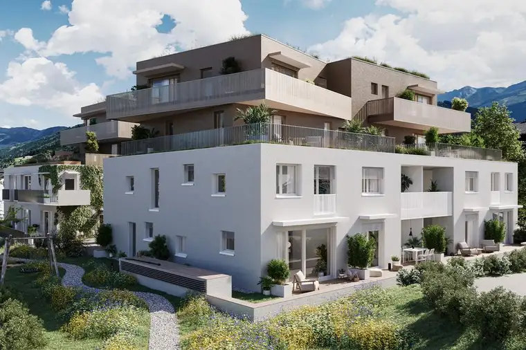 Terrassentraum - mit Blick zur Schmittenhöhe