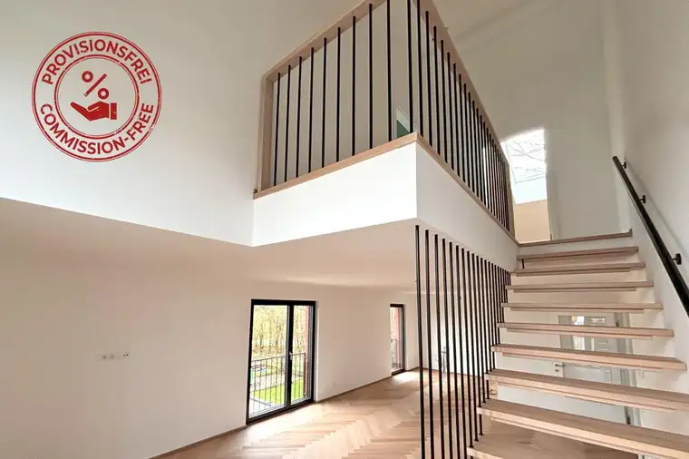 Perfect fit!Moderne, provisionsfreie 3-Zimmer Maisonette mit Aussicht