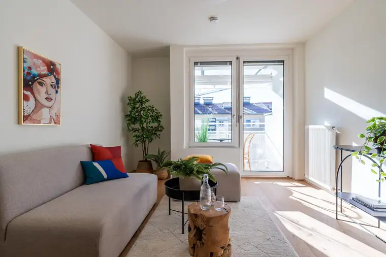 Wohnen direkt am Grünen - sanierte 3-Zimmerwohnung mit Weitblick