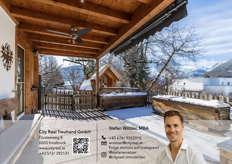 Großzügige 3-Zimmer-Wohnung mit Terrasse in Patsch