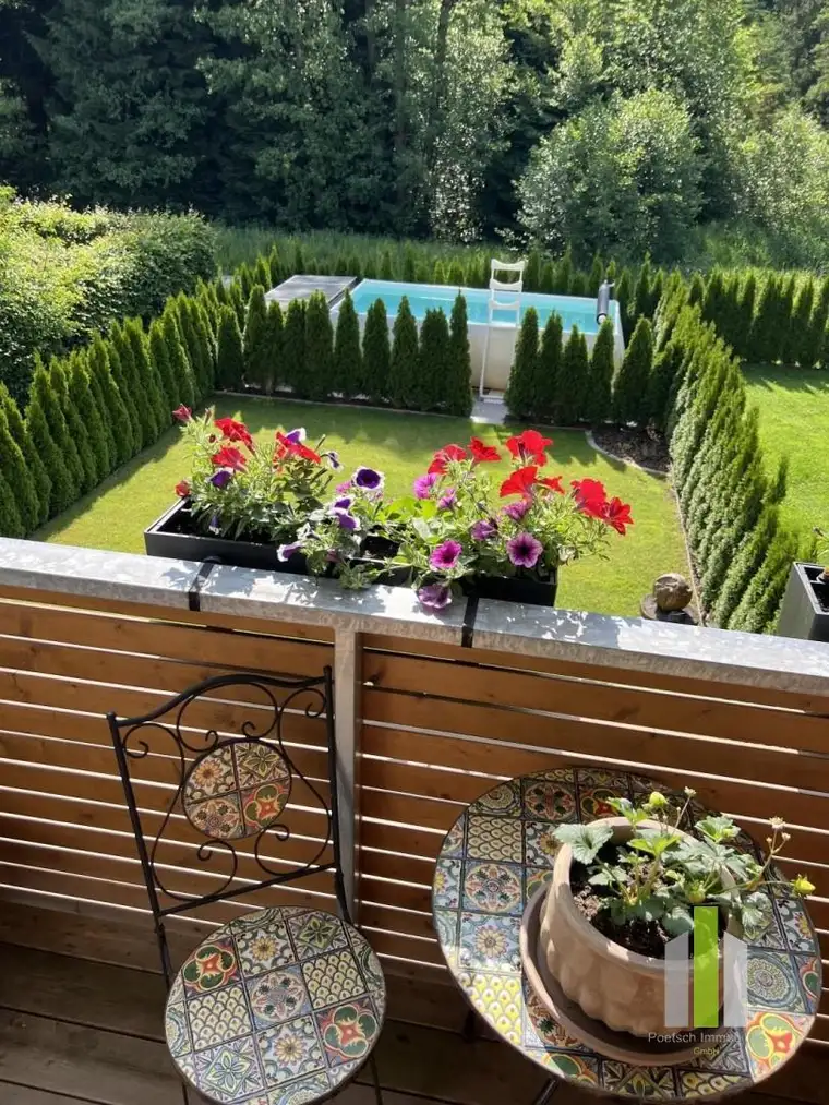 Traumhafte Gartenwohnung am Rande des Naturschutzgebietes