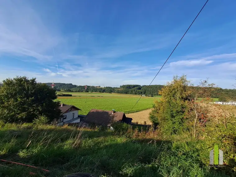 Hanggrundstück in ruhiger Lage