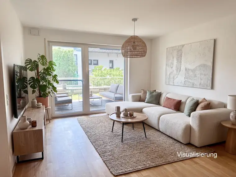 Sofortbezug! Moderne 2-Zi.-Gartenwohnung