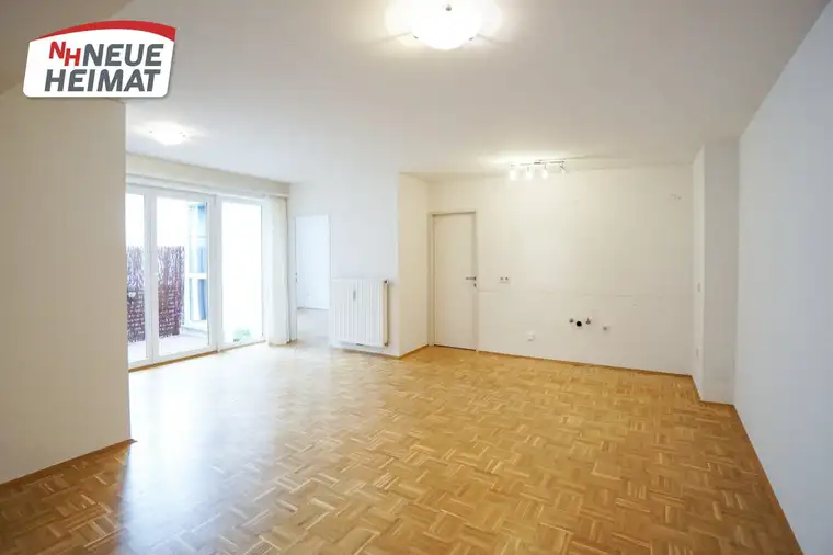 ANGENEHME ATMOSPHÄRE IN ST. GEORGEN/WALDE! 2-ZIMMER-BALKONWOHNUNG ZU VERGEBEN!