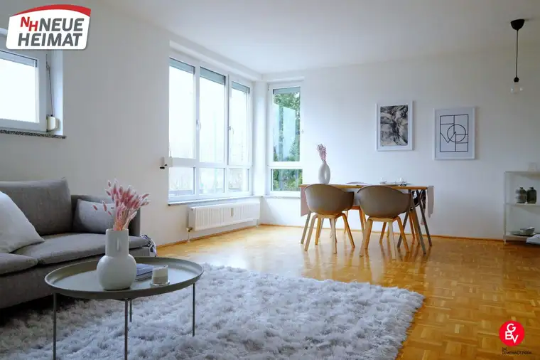Modernes Wohnen auf 91,9m² in Mauthausen - Maisonette mit Einbauküche und Parkplatz, nur 918,80€ Miete!