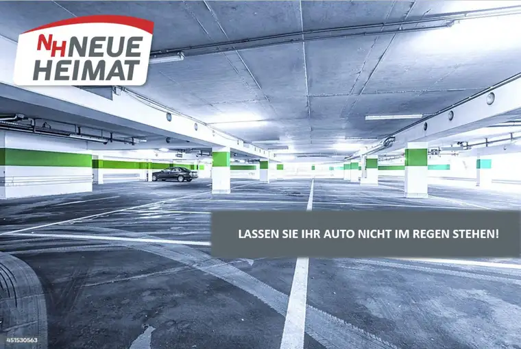 Tiefgaragenabstellplatz Theresia-Brandl-Weg - Lassen Sie Ihr Auto nicht im Regen stehen!