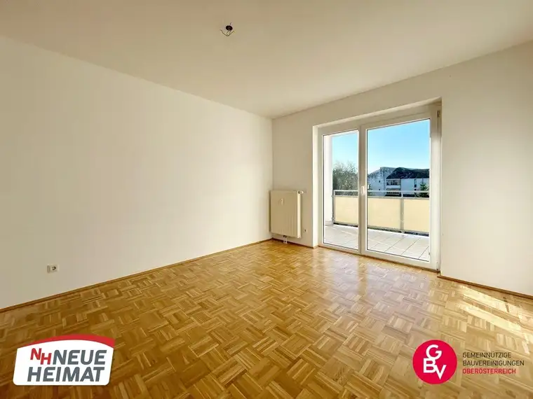 HERBSTAKTION 2 MONATE MIETFREI FÜR 3 ZIMMER WOHNUNG MIT BALKON UND TIEFGARAGE IN ST. GEORGEN