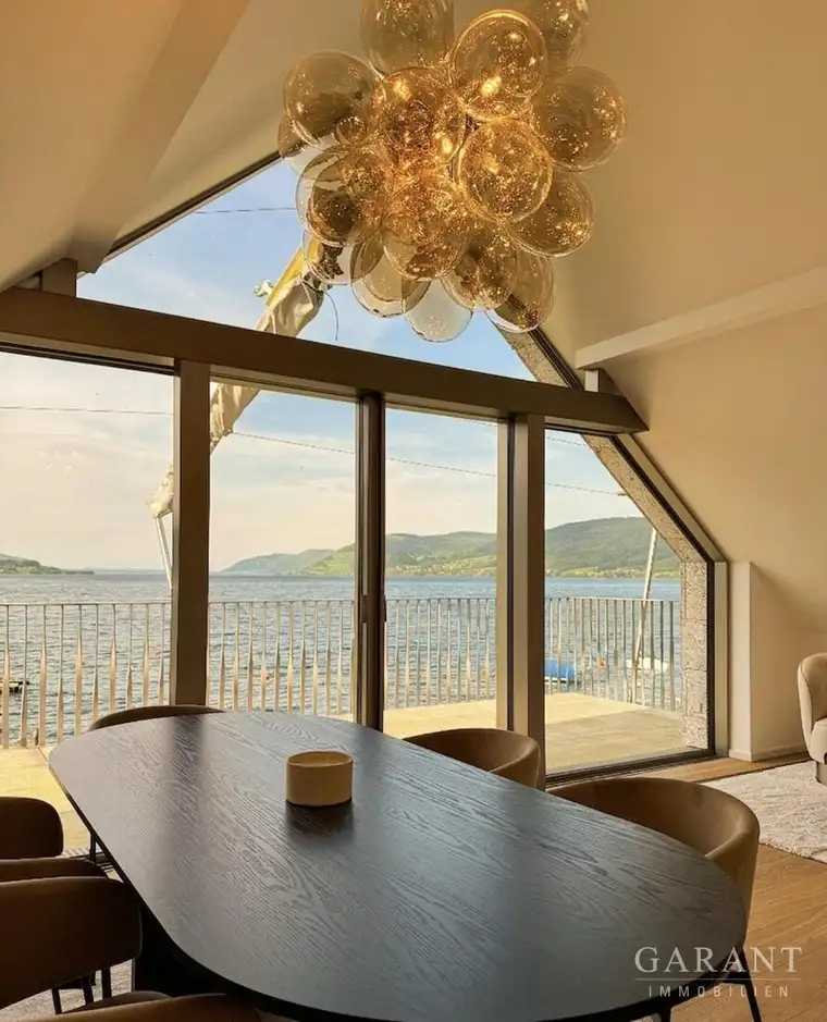 Wohntraum am türkisblauen Attersee - Exklusiver Erstbezug mit privatem Seezugang &amp; Penthouse-Feeling