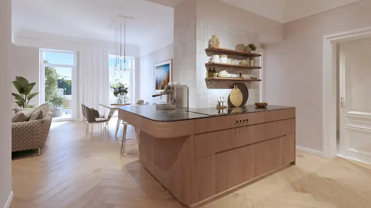 Stil-Altbau vollsaniert | Wohnung in Ruhelage