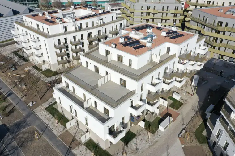 Erstbezug Helle 1-Zimmerwohnung nähe Marchfeldkanal mit Balkon