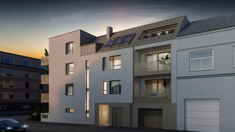 VIVA HETZENDORF - 2 Zimmer Dachgeschoßwohnung mit großem Balkon und smartem Grundriss - keine Dachschrägen !