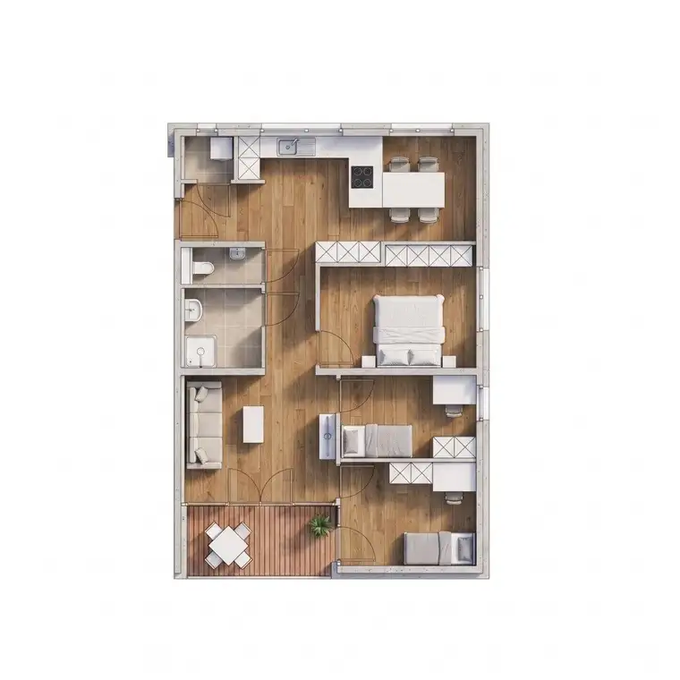 Familienfreundliche 5-Zimmer-Wohnung