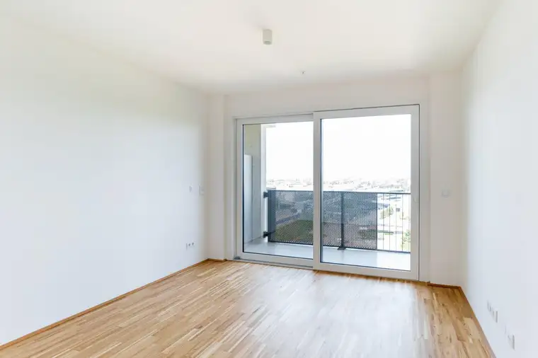 Moderne 2-Zimmer-Wohnung mit Weitblick-Balkon bei U1 Oberlaa!