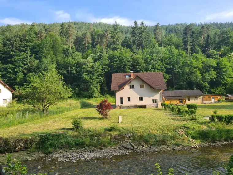 NATUR PUR - Ein- oder Zweifamilienhaus in absoluter Grün- und Ruhelage