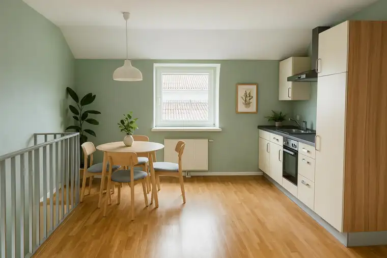 Maisonnette mit 2 Balkone und 2 Autoabstzellplätze