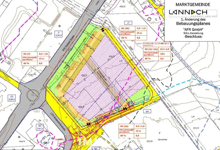Gewerbegrundstück in Top Lage in Lannach ca 4.000 m²