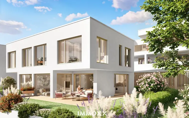 *ALT EGGENBERG - Bestlage: Elegantes Doppelhaus mit Eigengarten - 4 Zimmer