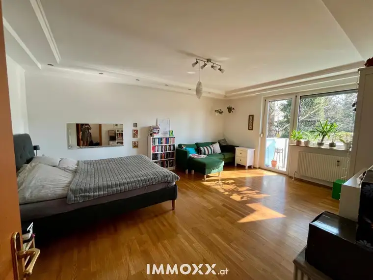 Helle 2-Zimmer-Wohnung mit Balkon ins Grüne in Graz-Eggenberg