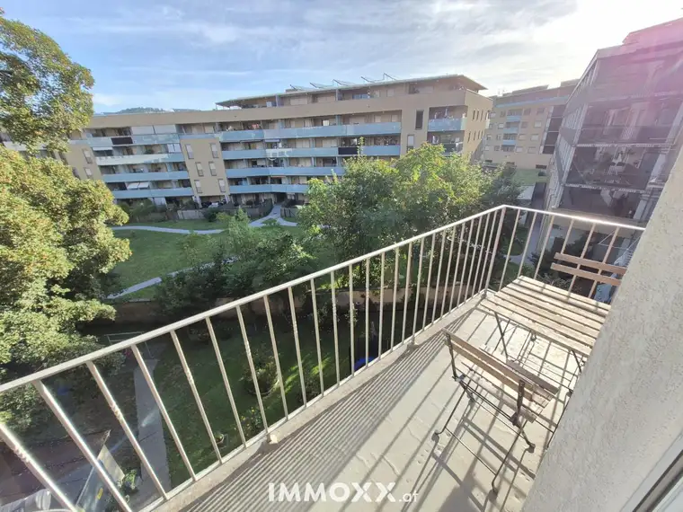 Stylische Trend-Wohnung im Bezirk Graz/Lend – 2 Balkone, komplett möbliert