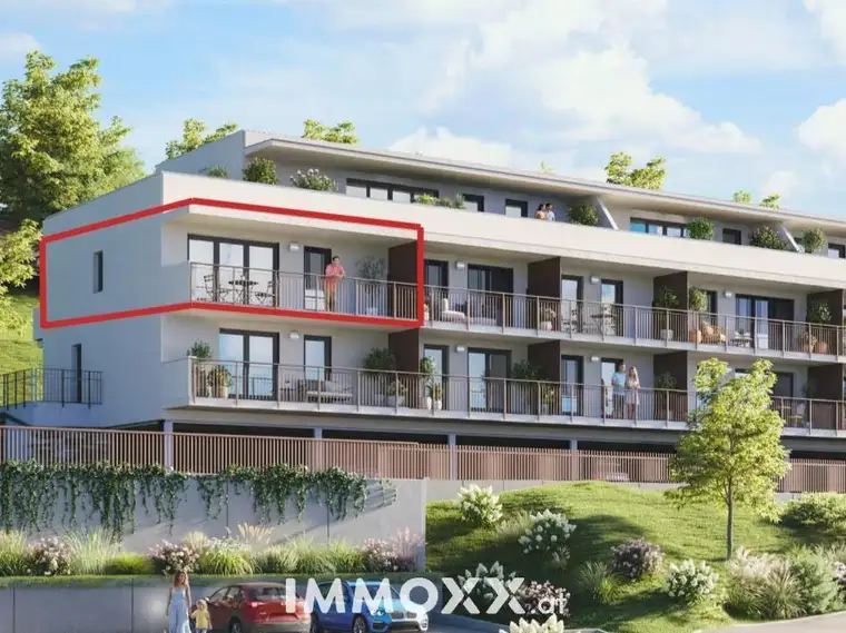 Thal.118: Moderne Neubau 3-Zimmer-Wohnung mit Balkon