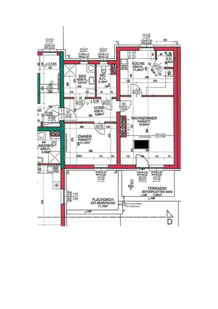 Gresten - herrliche 2 Zimmerwohnung mit Terrasse - PROVISIONSFREI
