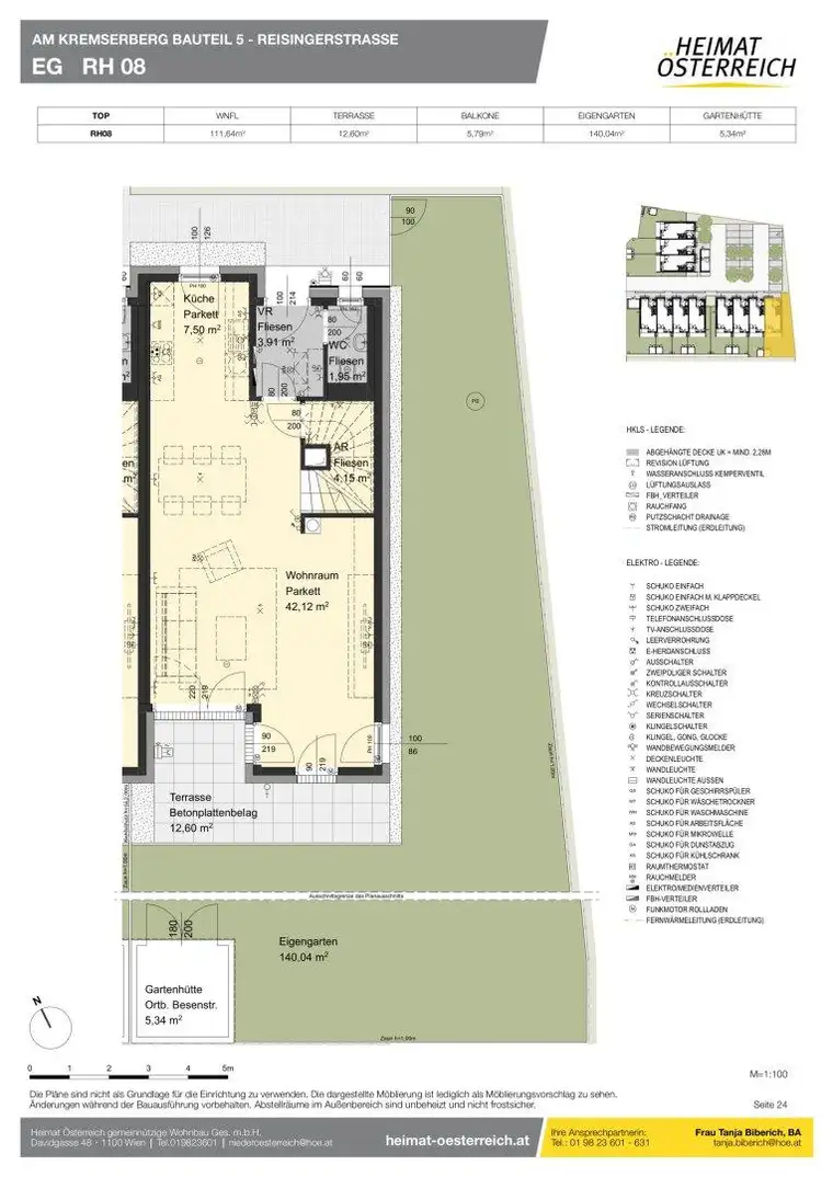 Wohnen am Kremserberg in St. Pölten – 11 freifinanzierte Reihenhäuser - Ihr neues Zuhause wartet auf Sie!
