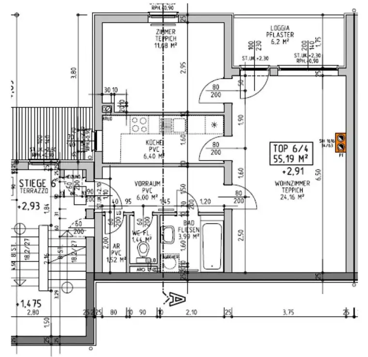 Herrliche Wohnung mit Loggia in bester Lage – Willkommen in Rotheau!