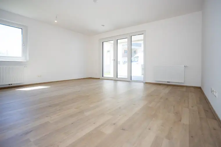 ERSTBEZUG "ein viertel grün" in Wr. Neustadt - 2 Zimmerwohnung mit eigener Gartenoase