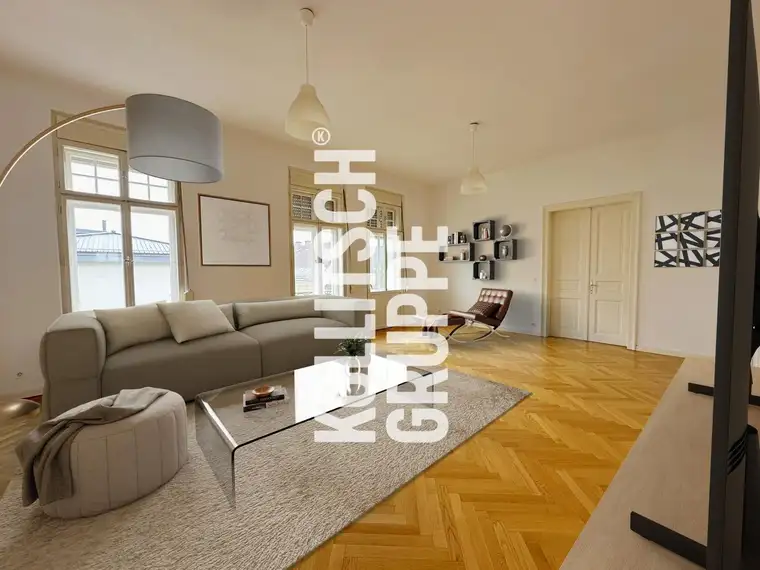 Wunderschöne, historische Wohnung inmitten von Klagenfurt.