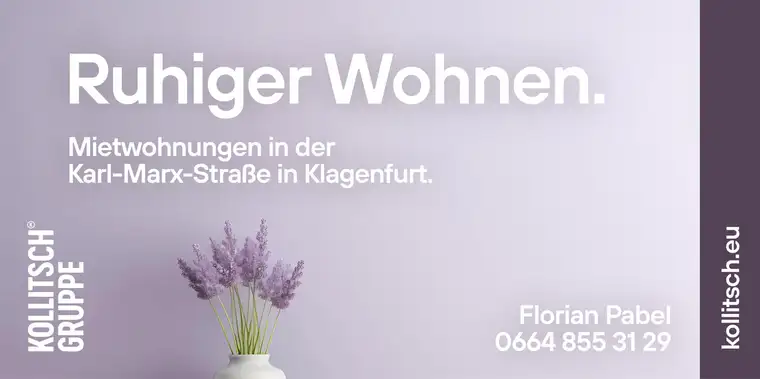 RUHIGER WOHNEN. Top 2/7 | NEUBAU | ERSTBEZUG | 3-Zimmer-Wohnung mit Terrasse und KFZ-Stellplatz.