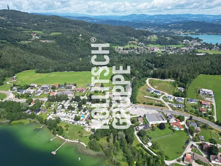 SEEBÜHNE - Keutschach, Traumhaftes Grundstück mit Seezugang und Panoramablick.