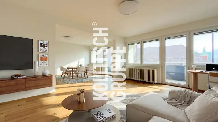 Citylife: Stilvolle, generalsanierte 3,5-Zimmer-Wohnung in Top-Innenstadtlage.