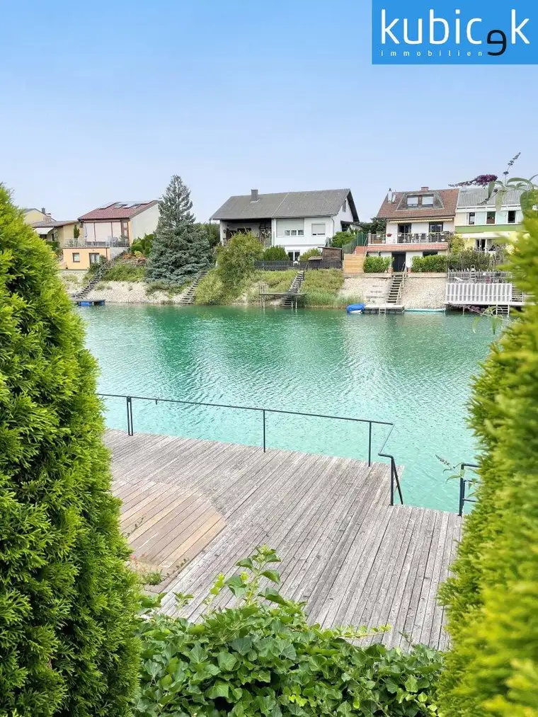 Traumhaus am türkisblauen Badesee (Pachtgrund)
