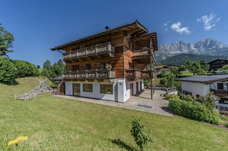 Garten/Maisonettewohnung mit imposanten Kaiserblick in Toplage