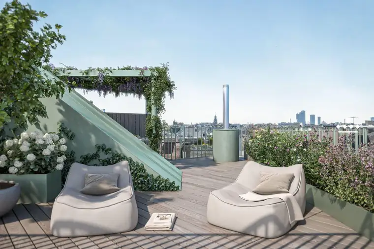 UP IN THE SKY: Penthouse mit Panoramablick über Wien!