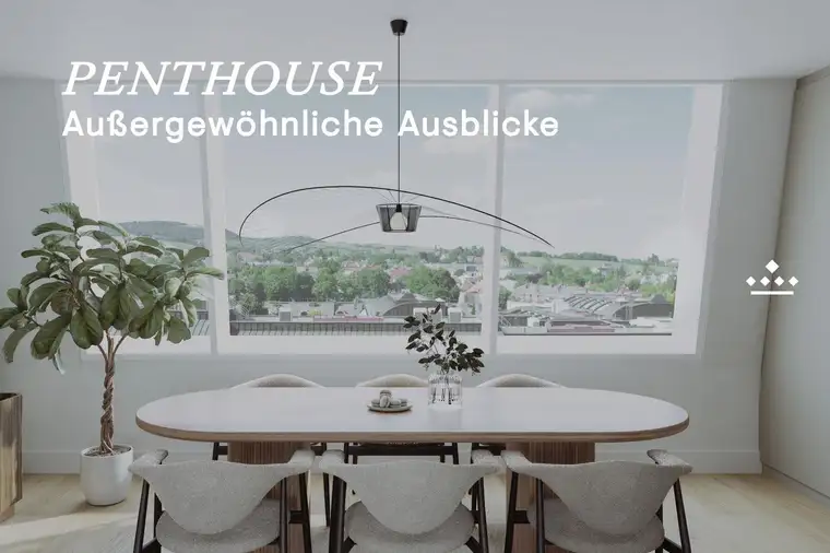 EXKLUSIVES PENTHOUSE im Projekt Severin - mit unvergleichlichem Design und urbanem Charme in 1190 Wien!