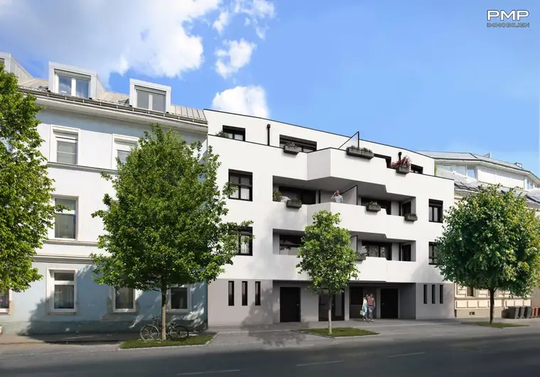 Ein Wohnhaus mit 12 Wohneinheiten - Eigentums- und Vorsorgewohnungen - Modernes Neubauprojekt im Zentrum