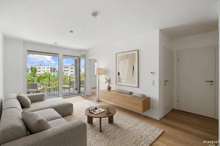 Provisionsfrei! 2 - Zimmer Wohnung im Erstbezug mit Loggia