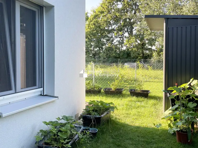 Entzückende Gartenwohnung mit Fernblick aufs Leithagebirge - ideale Anbindung nach Wien