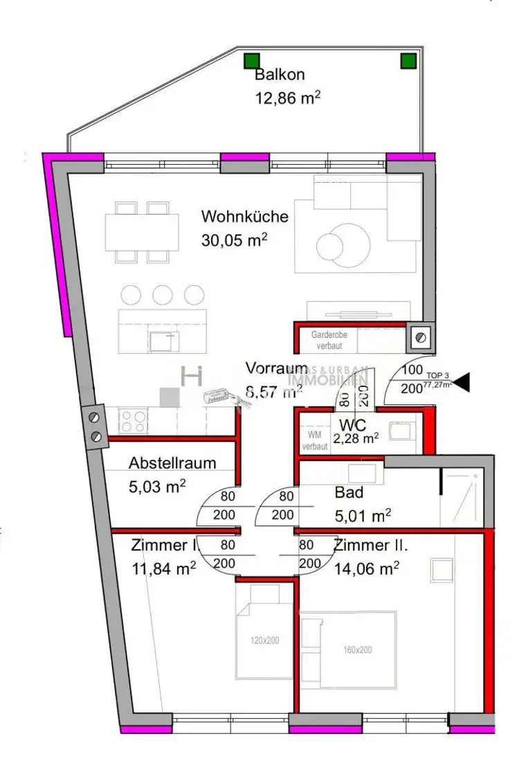 Letzte Zentrums-Eigentumswohnung (von 4) in Mannersdorf/Leithagebirge zu verkaufen!