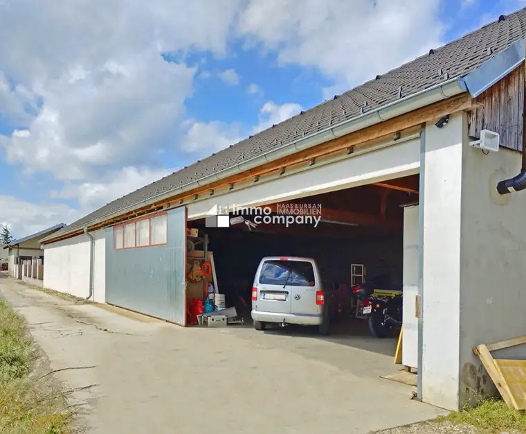 Neuwertige Lagerhalle plus 350 m² Bauland in Zurndorf für 250.000 € – Ihr neuer Standort!