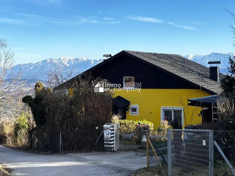 REFUGIUM mit Fernblick - Eigenheim mit großem Garten Nähe Pörtschach am Wörthersee