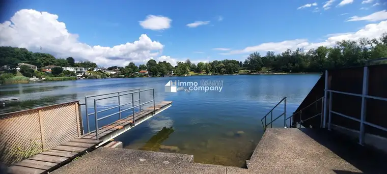 Sommerpreis! Hauptwohnsitz + Bungalow mit Wärmepumpe + Wintergarten + Seezugang + Klima für einen attraktiven Preis