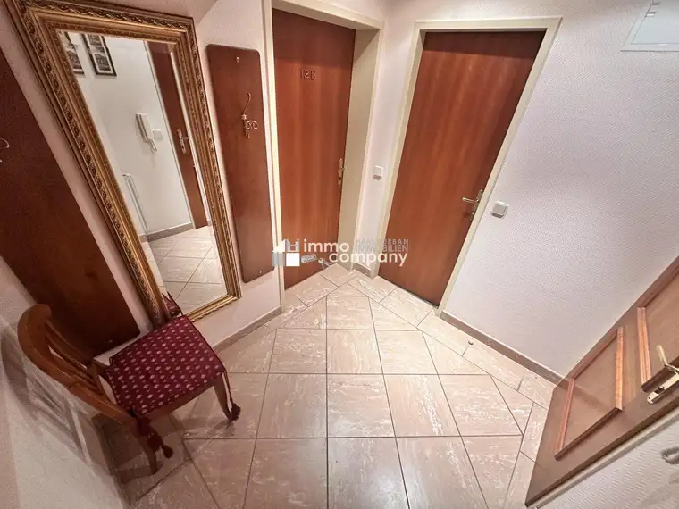 Gemütliche 2-Zimmer-Wohnung in Lassee: Stadtblick, Einbauküche &amp; Parkplatz! Miete: 640 €
