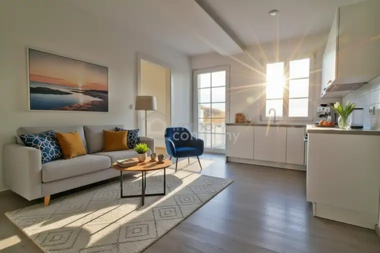 Schnuckelige Wohnung mit großartiger Terrasse