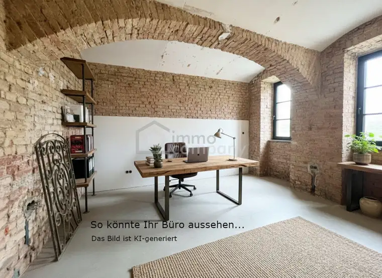 Souterrain Wohnung/Büro in bester Lage mit NIEDRIGEN BK!