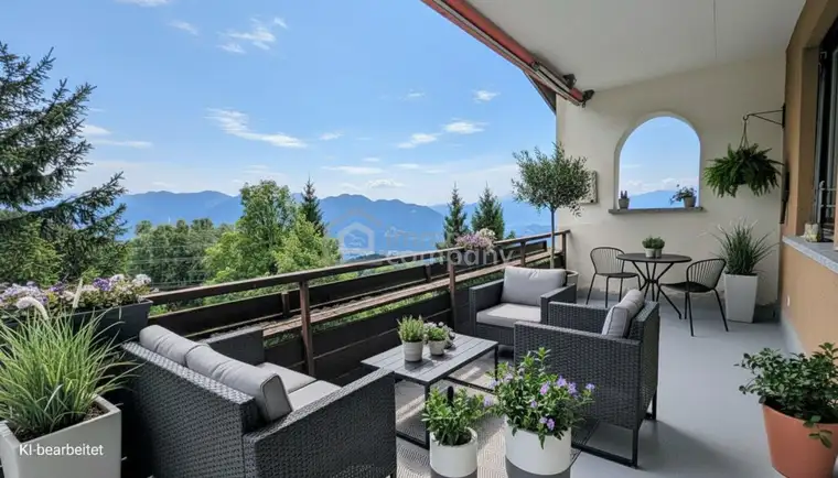 Traumhafte 3-Zimmer-Ferienwohnung mit Bergpanorama – mit 2 Balkonen und Parkplatz!