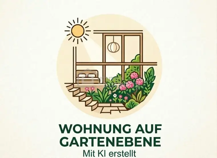 Wohnung auf Gartenebene