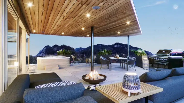 Exklusives Südwest-Penthouse // W16